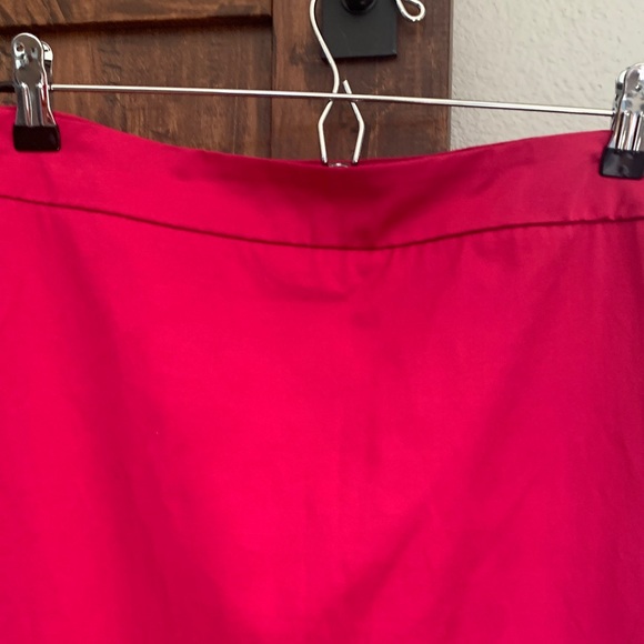 Zara Vibrant Red Midi Skirt - Picture 6 of 8